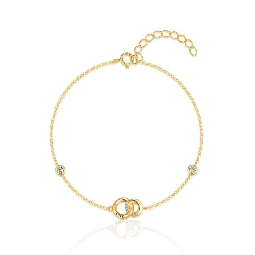 925 Silver 3 galvanization layers Zircon Minimalist Bracelets