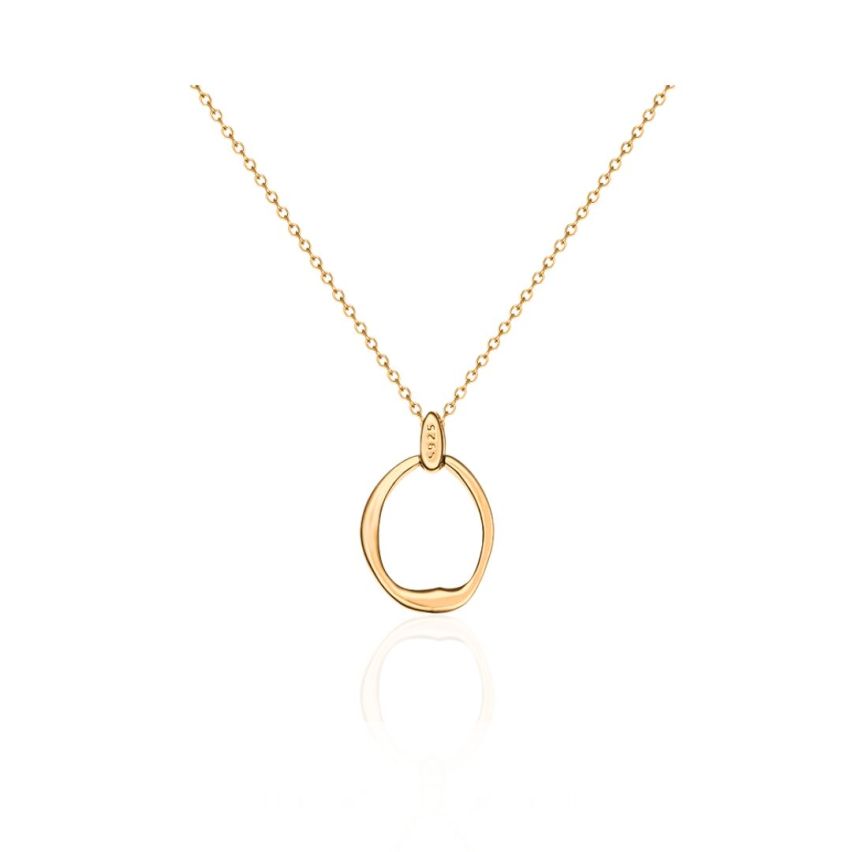 925 Silver 18K gold plating 925 Silver Minimalist Pendants 2.3g