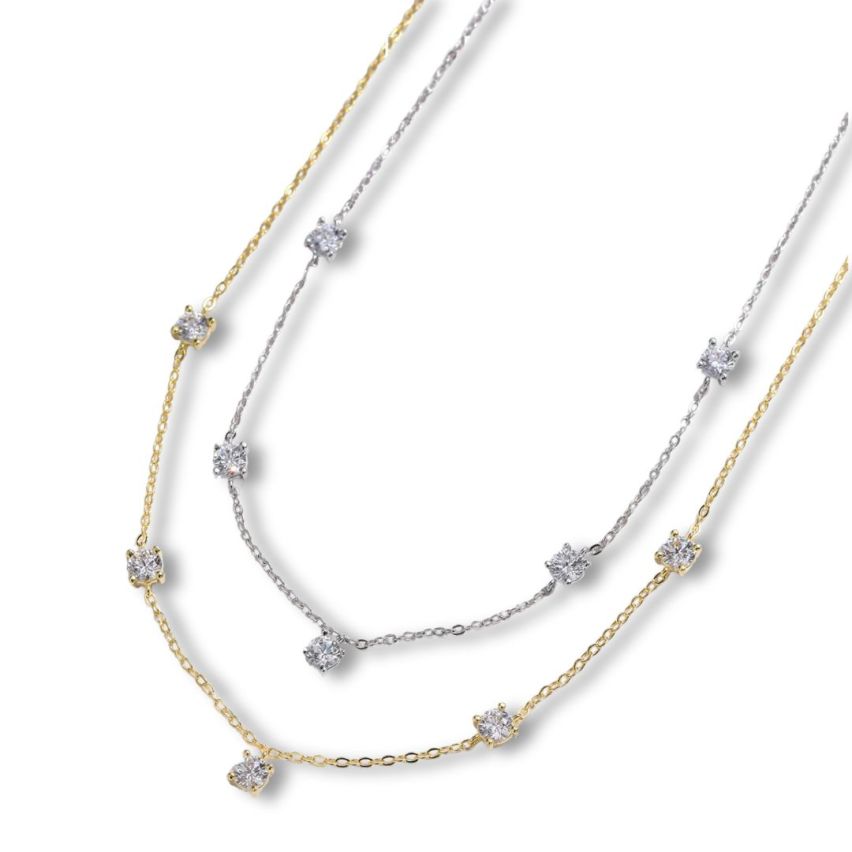 GRA Moissanite-Diamond  certificate Minimalist Pendants 