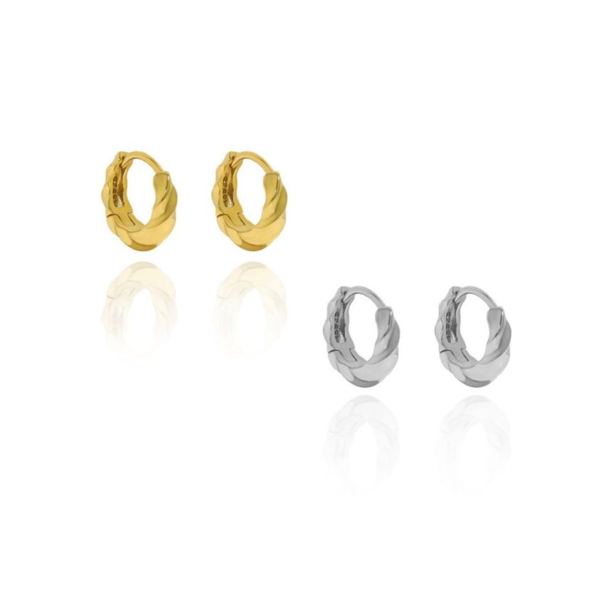925 Silver Hoop Earrings