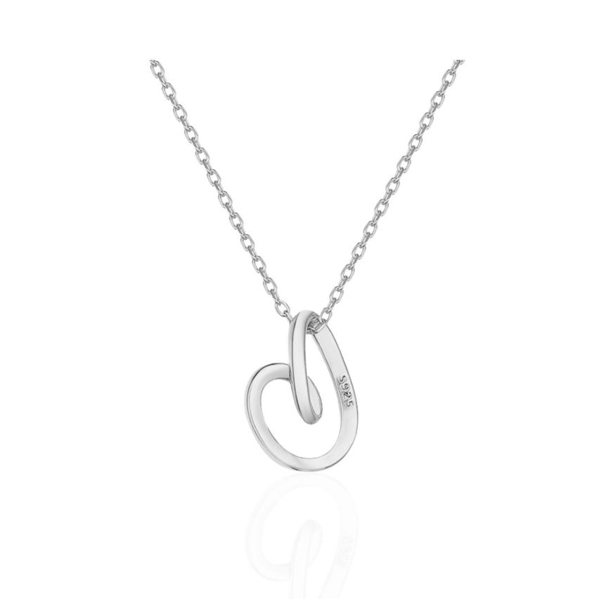 925 Silver Rhodium Plating In love Pendants 2g