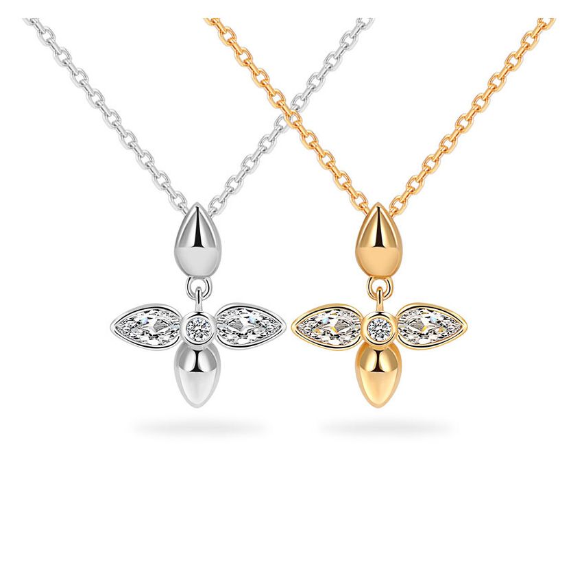 925 Silver Zircon Geometric Pendants 1.9g 450x13.6mm