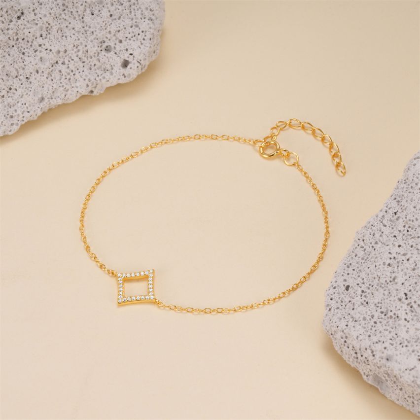 925 Silver Zircon Minimalist Bracelets