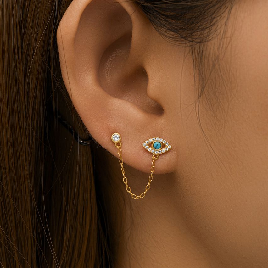 Zircon Minimalist Earrings