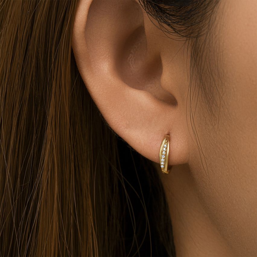 Zircon Minimalist Earrings