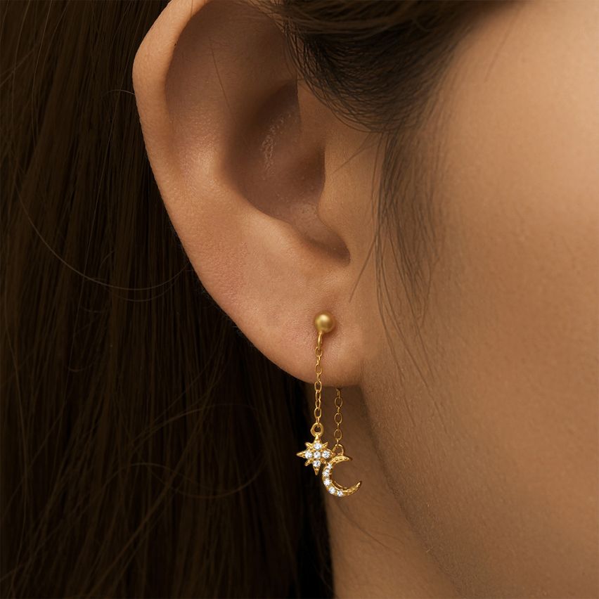 Zircon Minimalist Earrings
