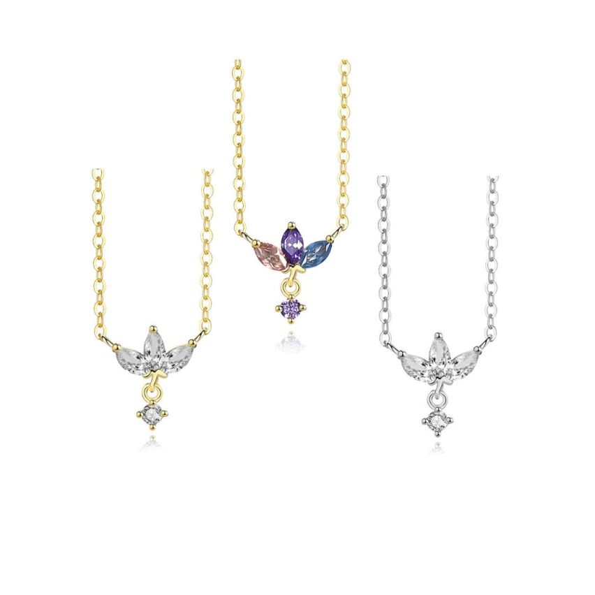 925 Silver Zircon Minimalist Pendants