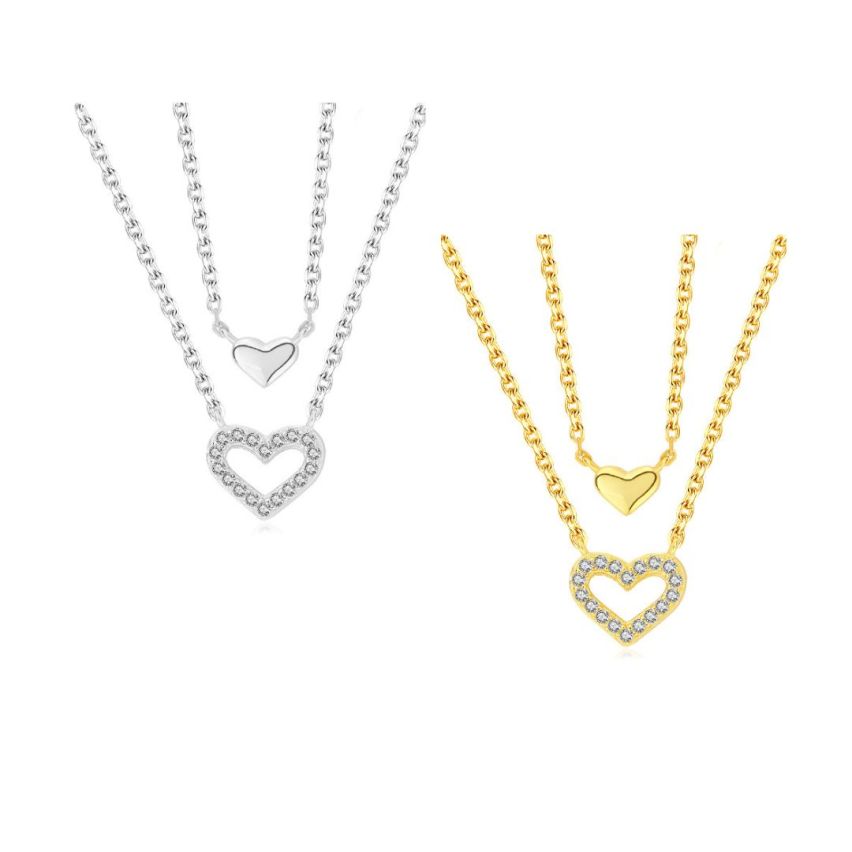 925 Silver Zircon Minimalist Pendants