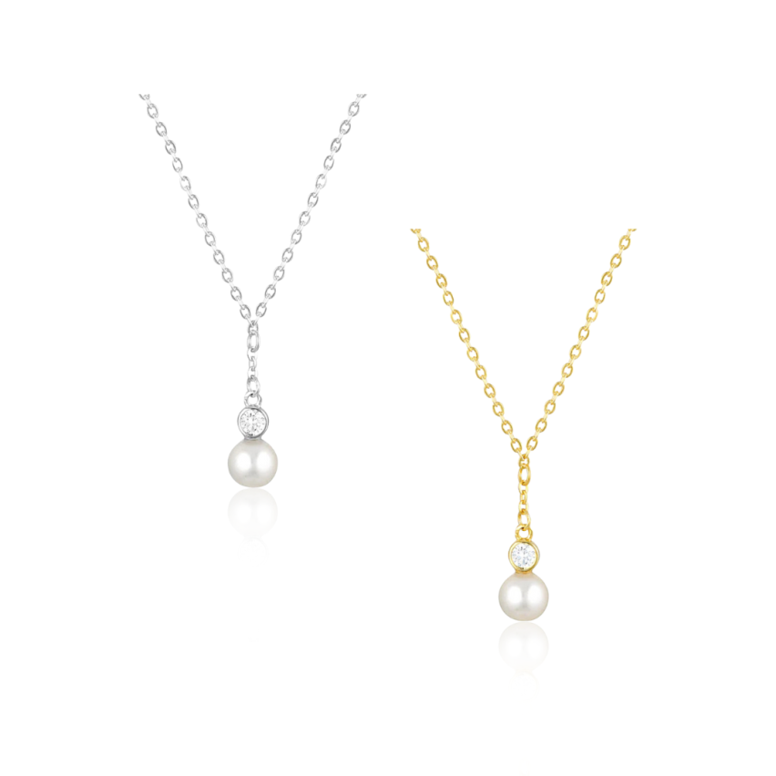 Zircon Pearls Pendants 