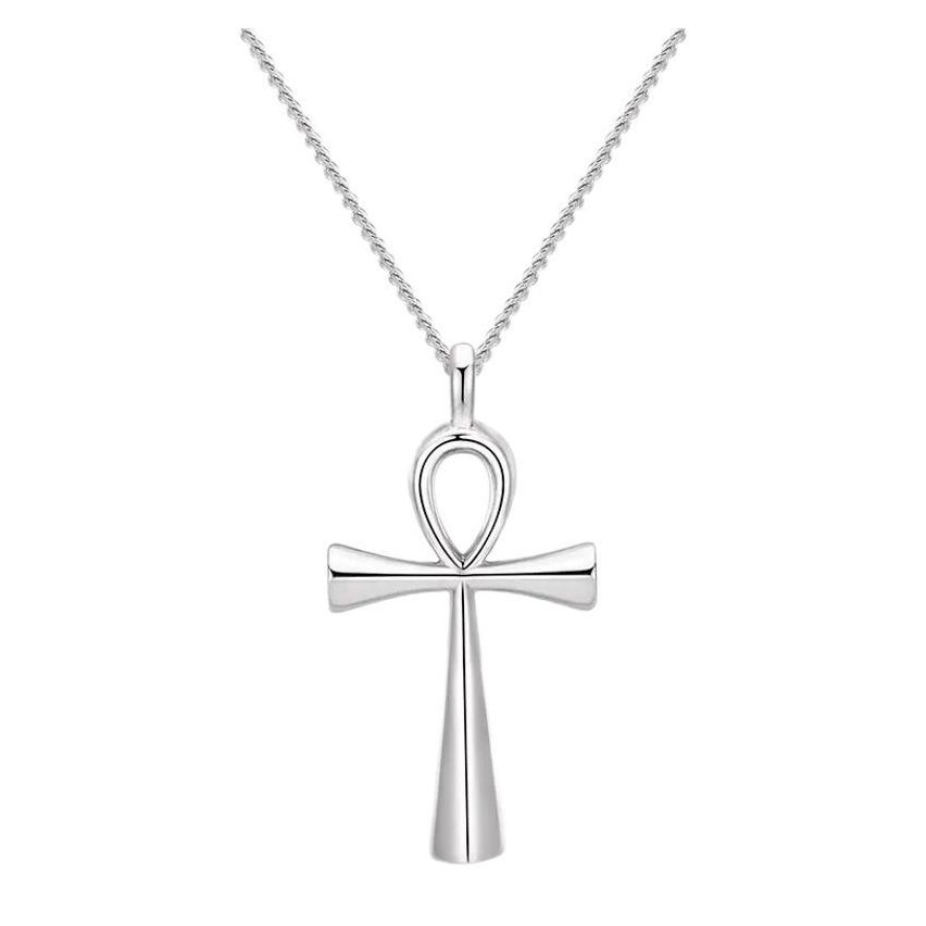 925 Silver Rhodium Plating Cross Pendants 3g