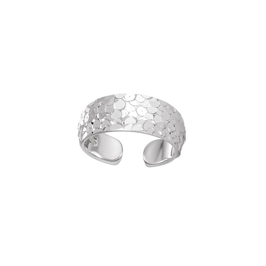 ESSENTIAL Rhodium Plating 925 Silver Ear cuff Earrings 1.3g 