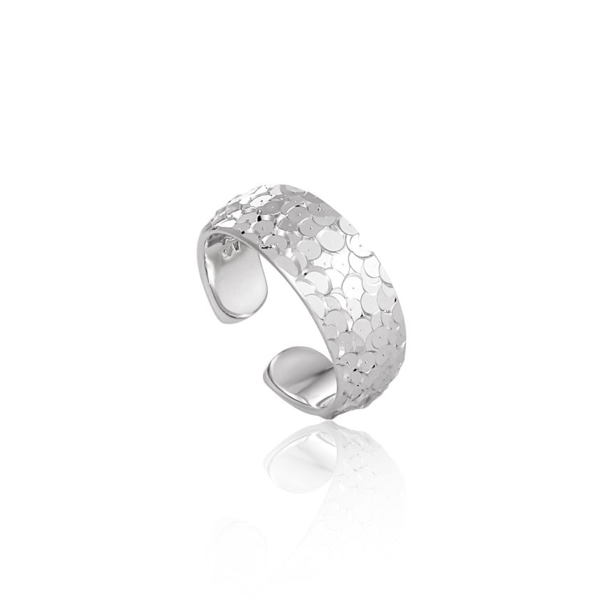 ESSENTIAL Rhodium Plating 925 Silver Ear cuff Earrings 