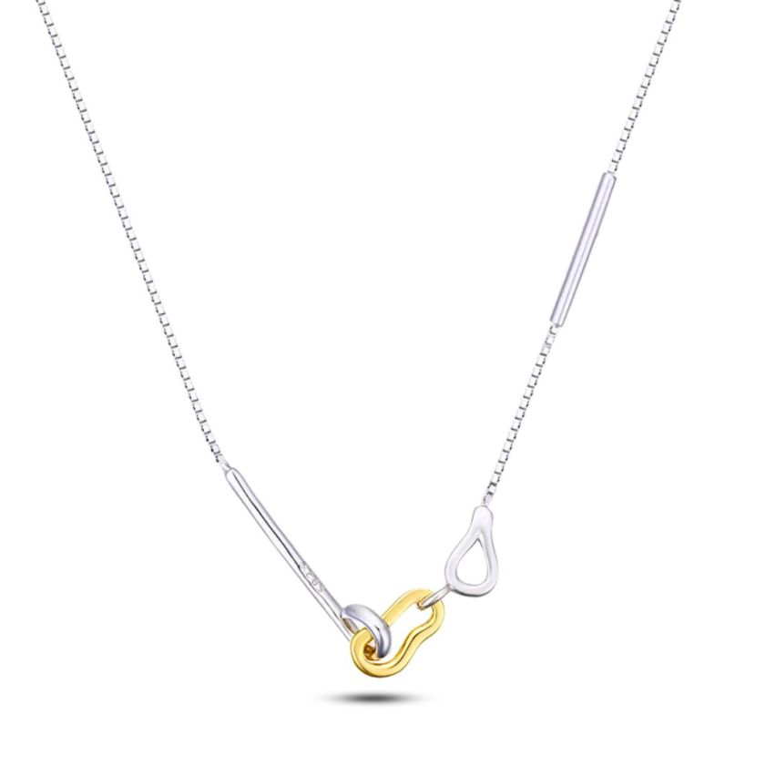 Rhodium Plating Gold Plating 925 Silver Minimalist Pendants 