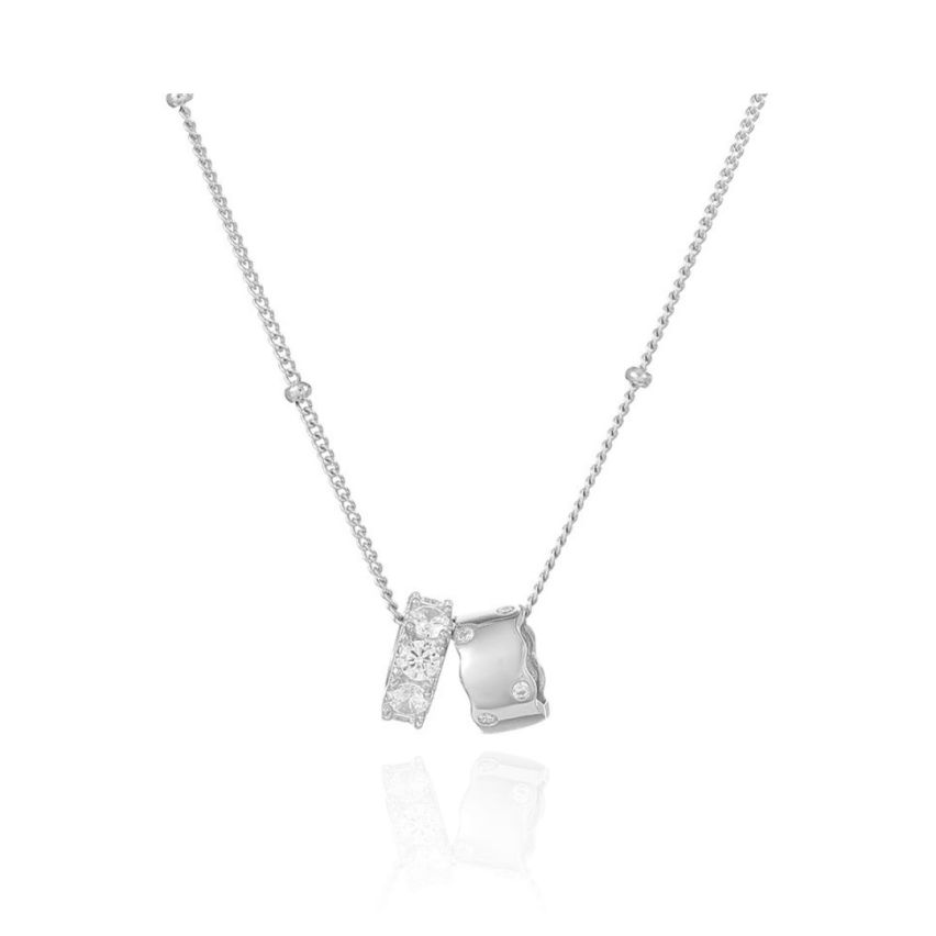 925 Silver Rhodium Plating Zircon Minimalist Pendants