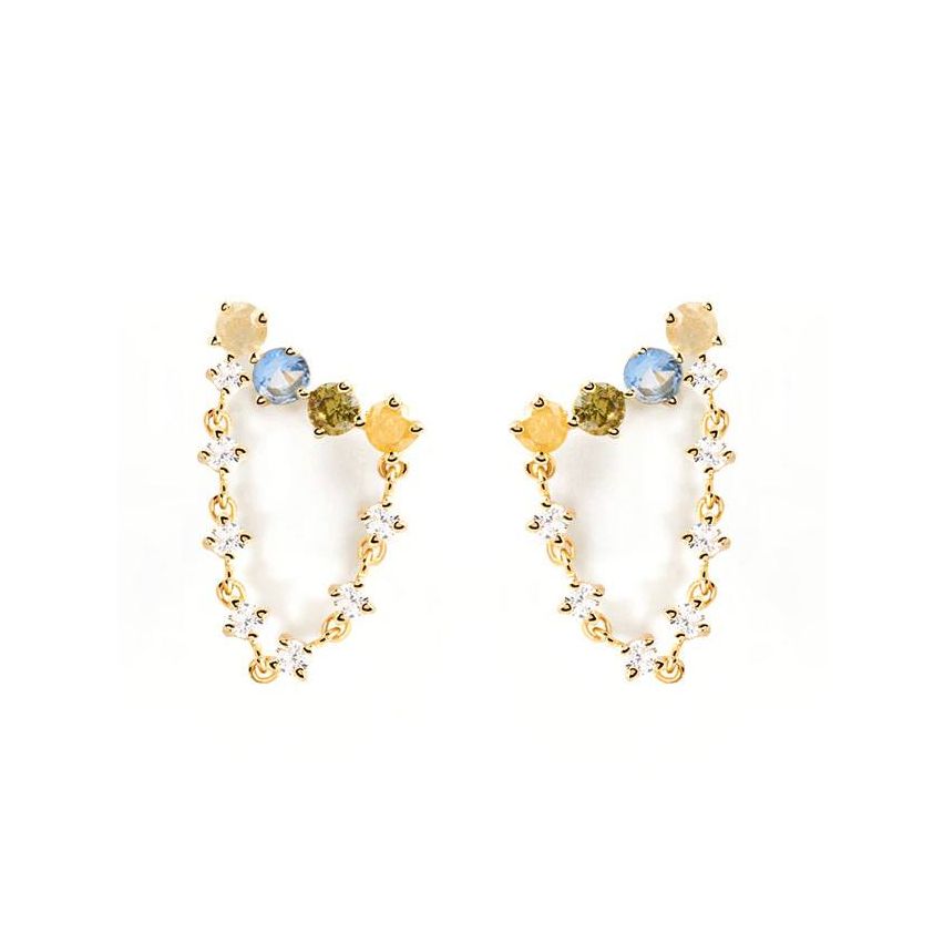 ESSENTIAL Gold Plating 925 Silver Minimalist Earrings