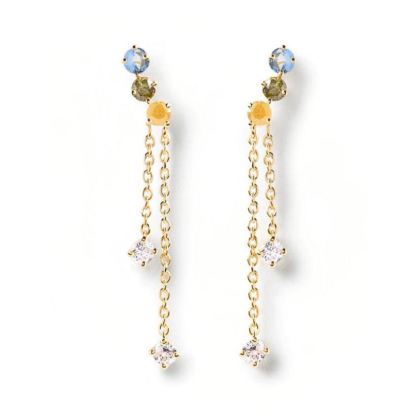 ESSENTIAL Gold Plating 925 Silver Minimalist Earrings