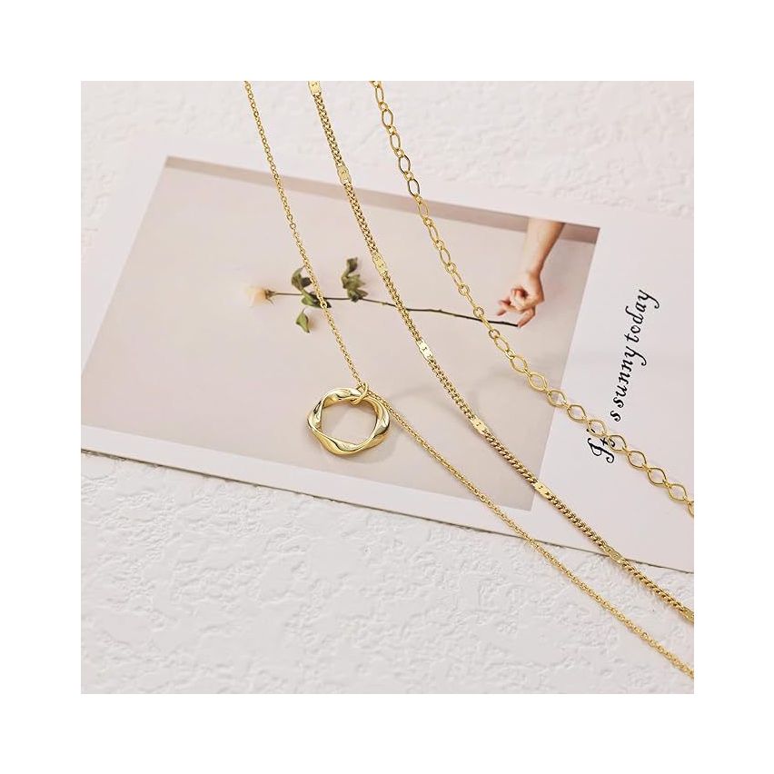 Gold Plating Smooth Pendants 3.5g