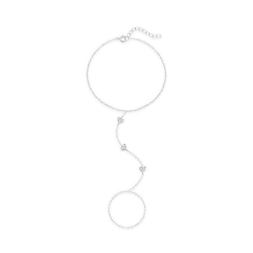 925 Silver New Zircon Indians Bracelets 1.2g