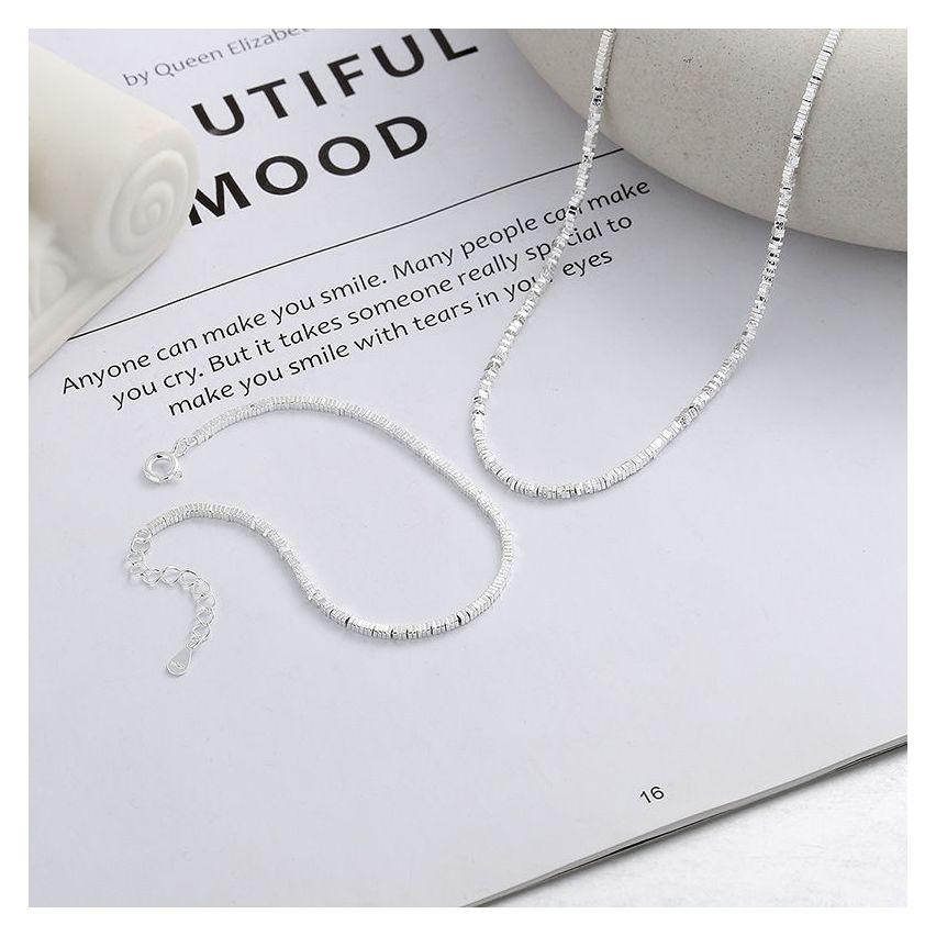 ESSENTIAL Rhodium Plating 925 Silver Bead Pendants