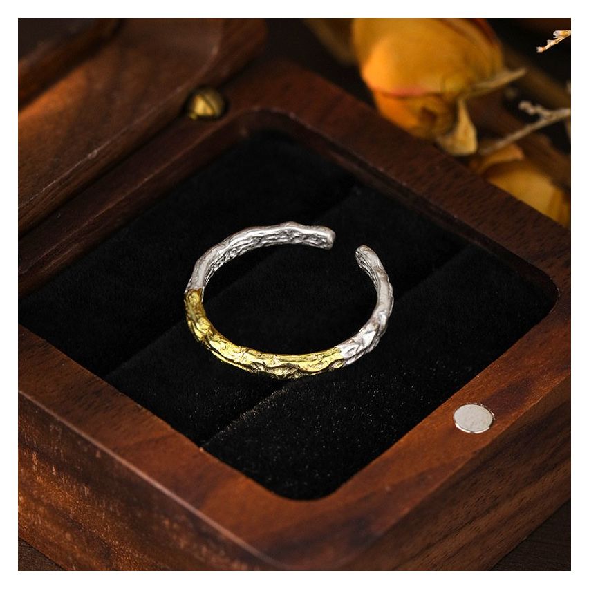 BOHEMIAN Two plating colors 925 Silver Urban street Rings